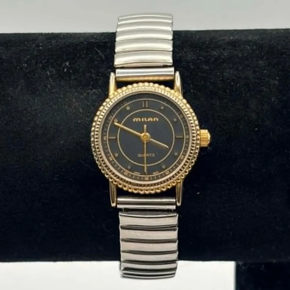 Gold & Silver Milan Watch